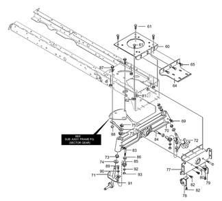 Part Location Diagram of 94767 Murray ROD, RIGHT DRAG LINK